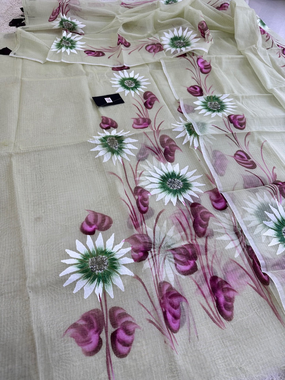 Handpainted Kota Cotton Doria Top N Dupatta (Suit)