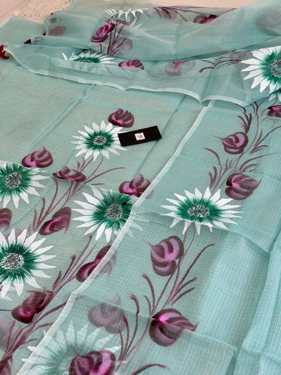 Handpainted Kota Cotton Doria Top N Dupatta (Suit)