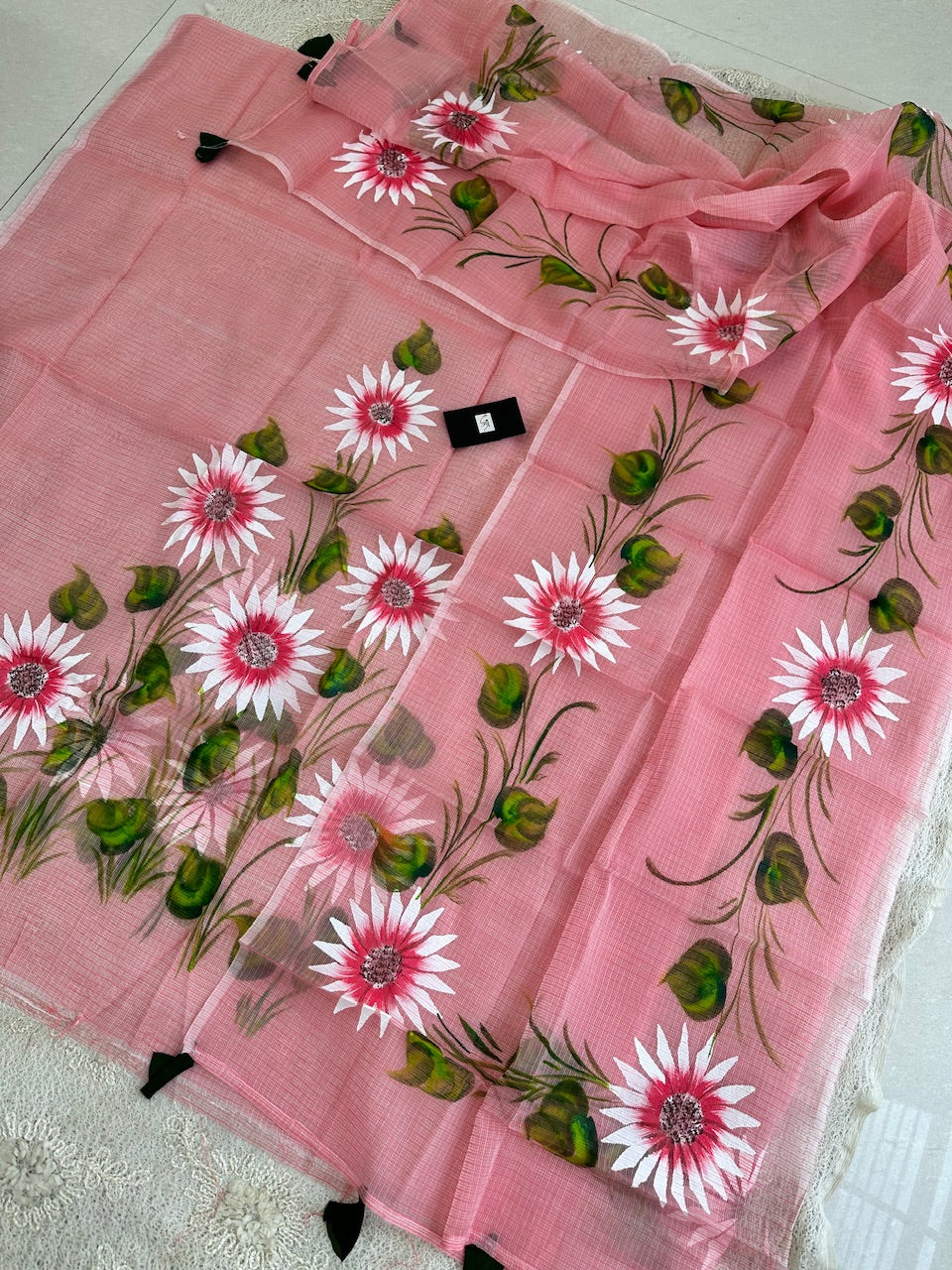 Handpainted Kota Cotton Doria Top N Dupatta (Suit)