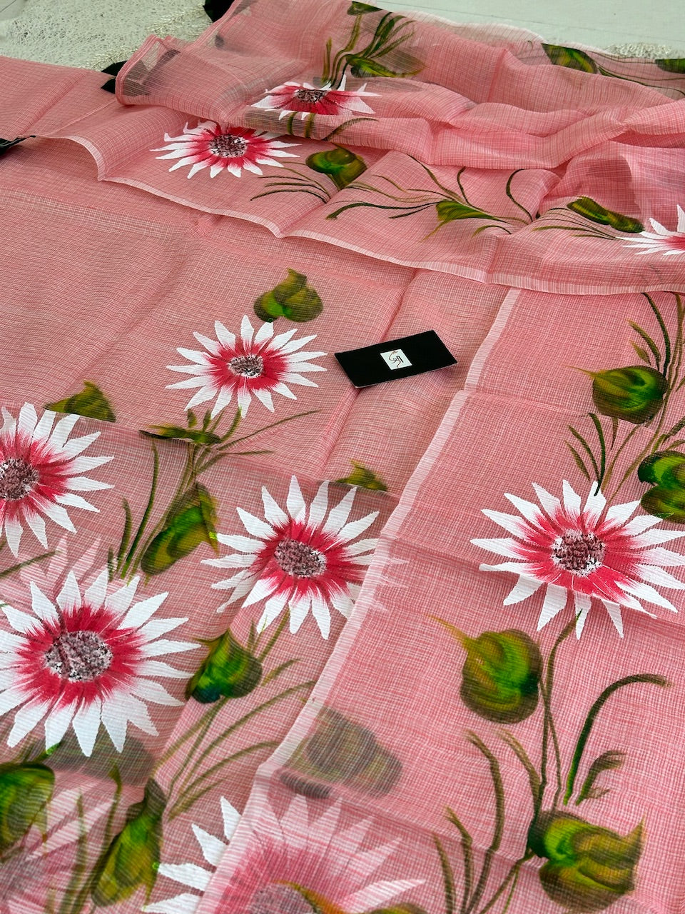 Handpainted Kota Cotton Doria Top N Dupatta (Suit)