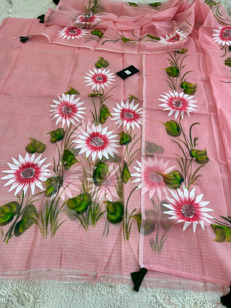 Handpainted Kota Cotton Doria Top N Dupatta (Suit)