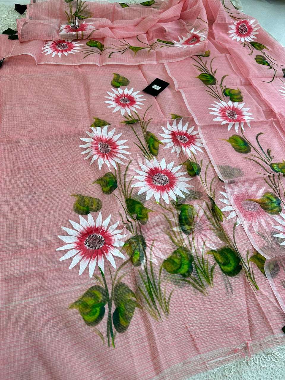 Handpainted Kota Cotton Doria Top N Dupatta (Suit)