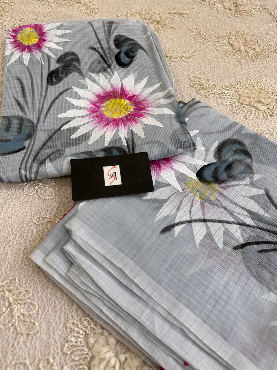 Handpainted Kota Cotton Doria Top N Dupatta (Suit)