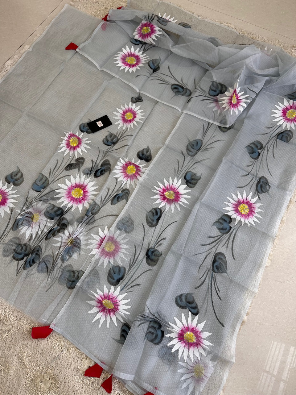 Handpainted Kota Cotton Doria Top N Dupatta (Suit)