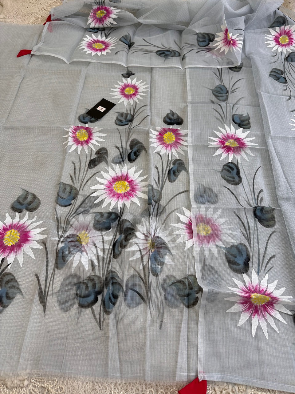 Handpainted Kota Cotton Doria Top N Dupatta (Suit)