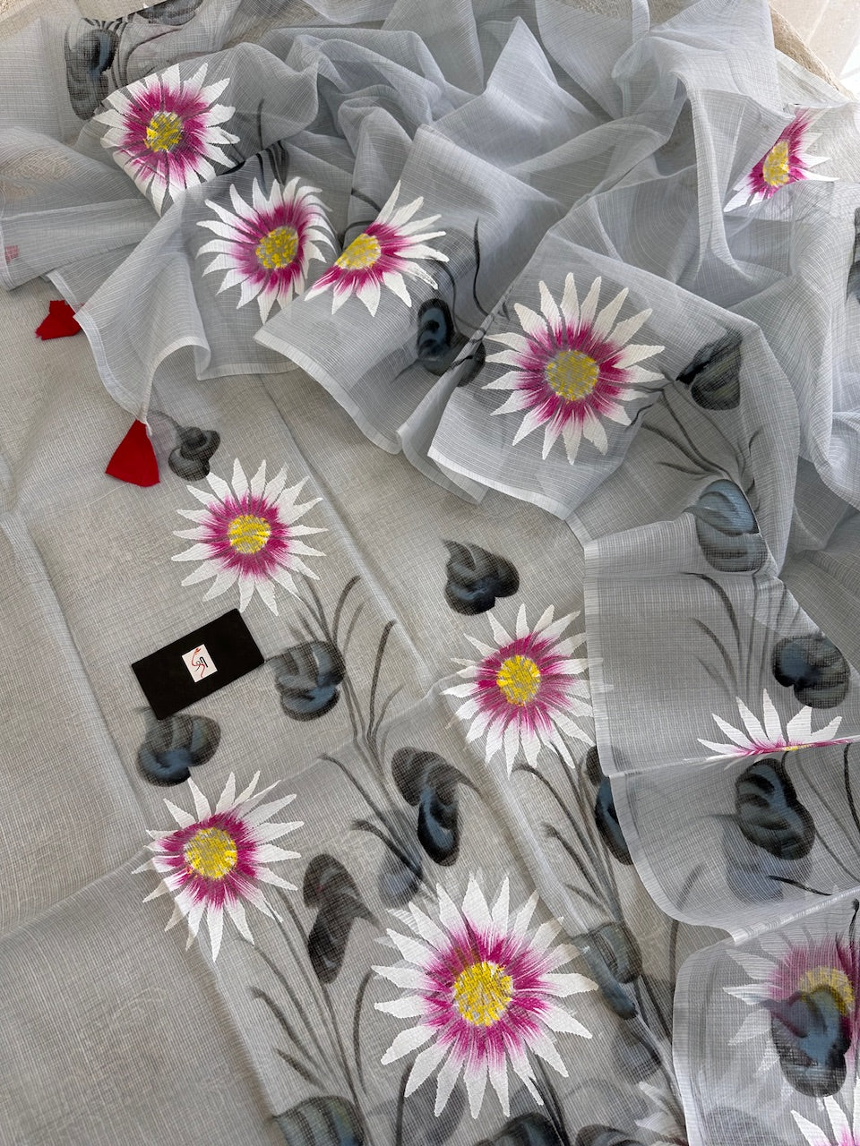 Handpainted Kota Cotton Doria Top N Dupatta (Suit)