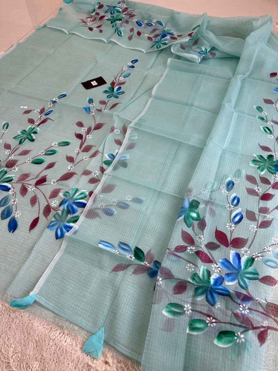 Handpainted Kota Cotton Doria Top N Dupatta (Suit)