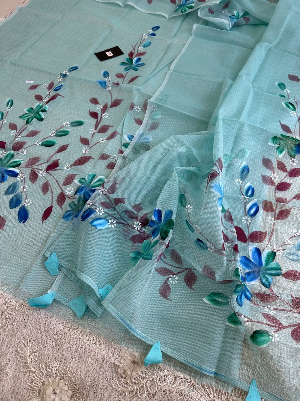 Handpainted Kota Cotton Doria Top N Dupatta (Suit)