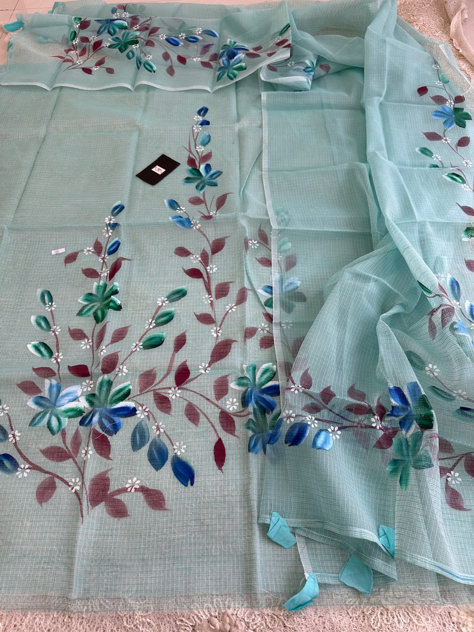 Handpainted Kota Cotton Doria Top N Dupatta (Suit)