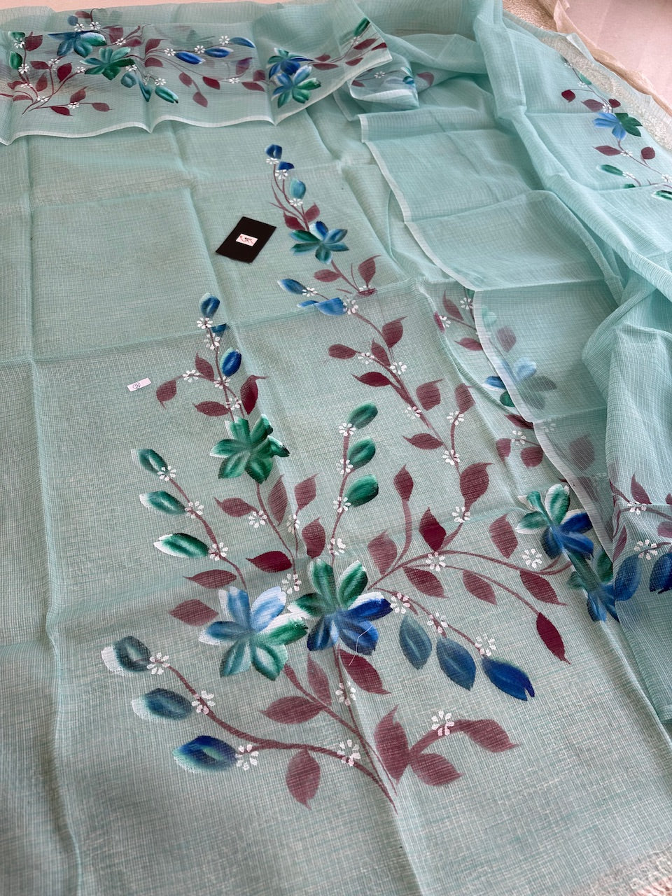 Handpainted Kota Cotton Doria Top N Dupatta (Suit)