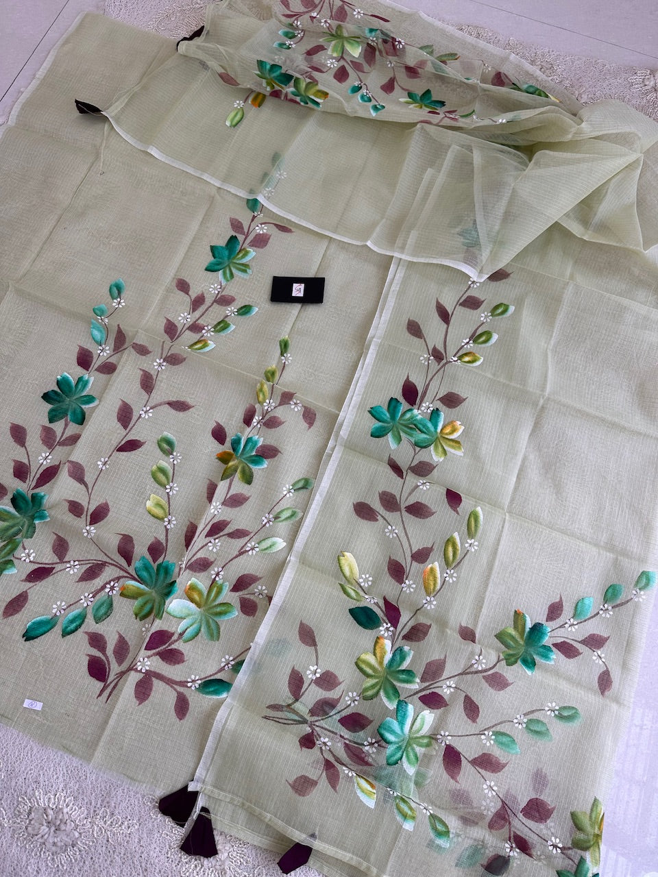 Handpainted Kota Cotton Doria Top N Dupatta (Suit)