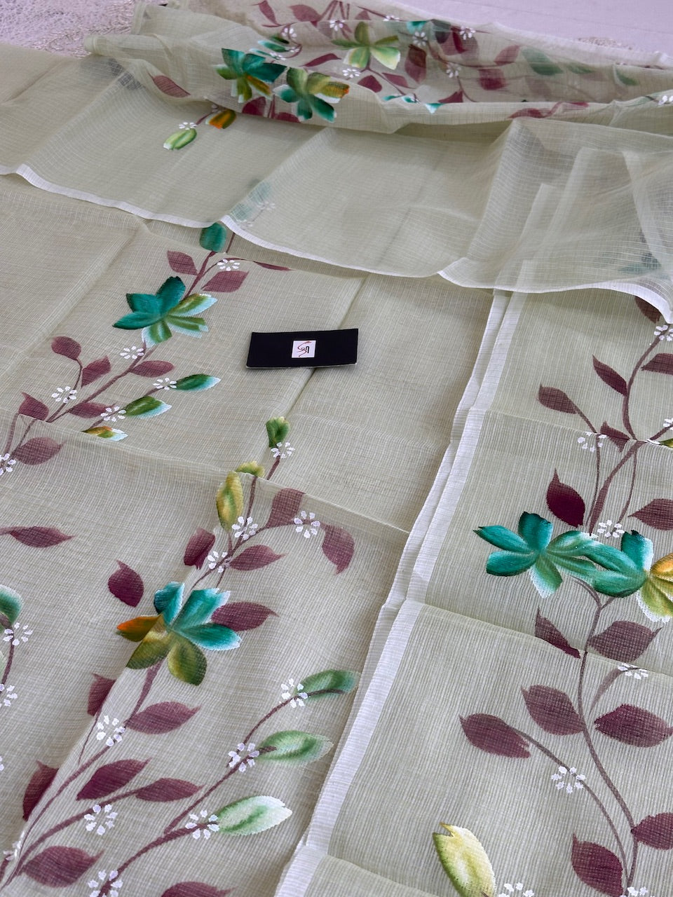 Handpainted Kota Cotton Doria Top N Dupatta (Suit)