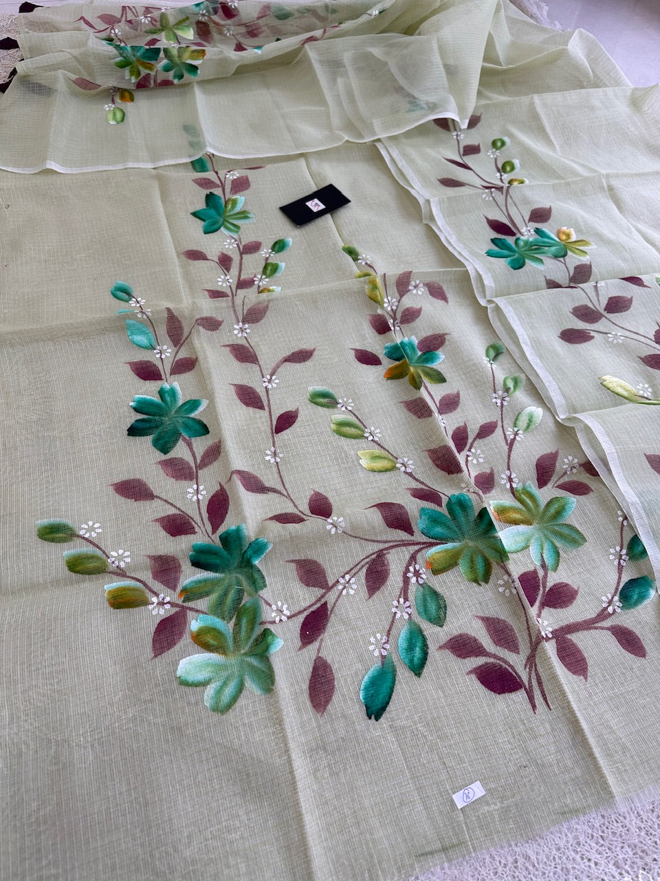 Handpainted Kota Cotton Doria Top N Dupatta (Suit)