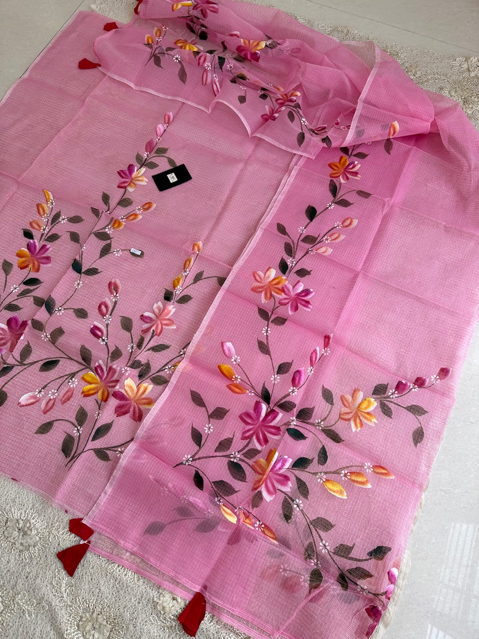 Handpainted Kota Cotton Doria Top N Dupatta (Suit)