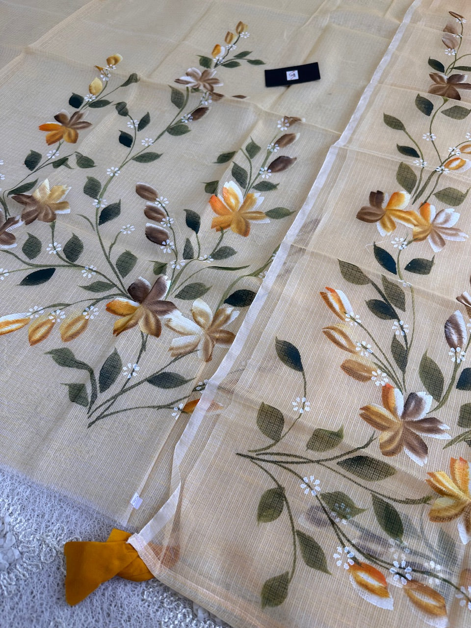 Handpainted Kota Cotton Doria Top N Dupatta (Suit)