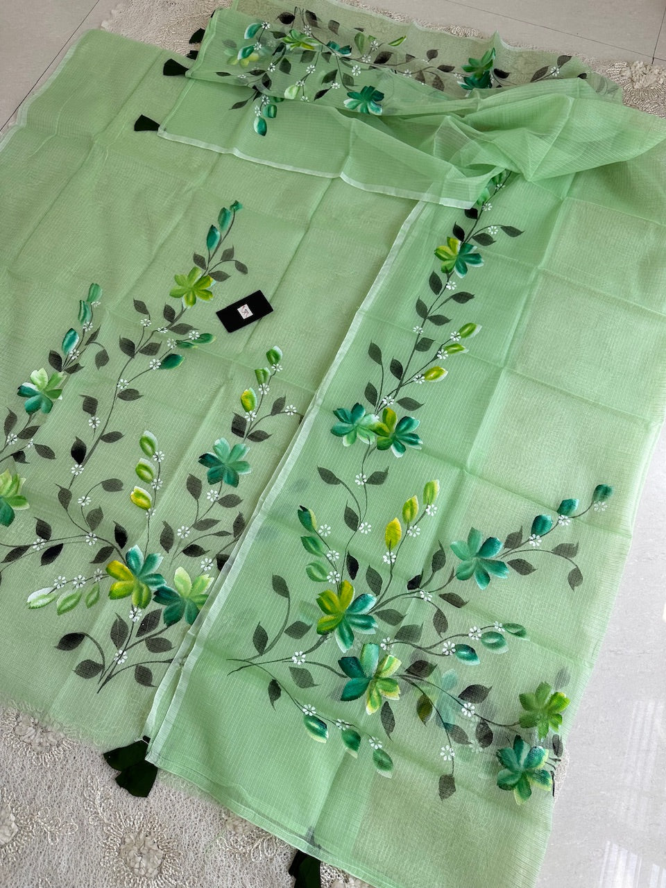 Handpainted Kota Cotton Doria Top N Dupatta (Suit)