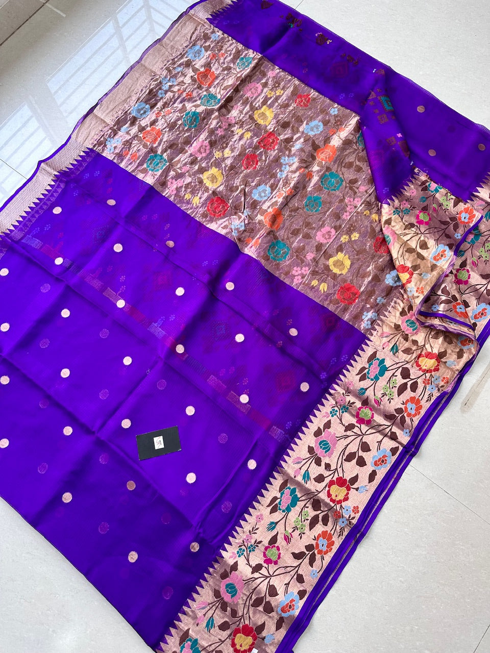 Pure Weaved Kota Silk Saree