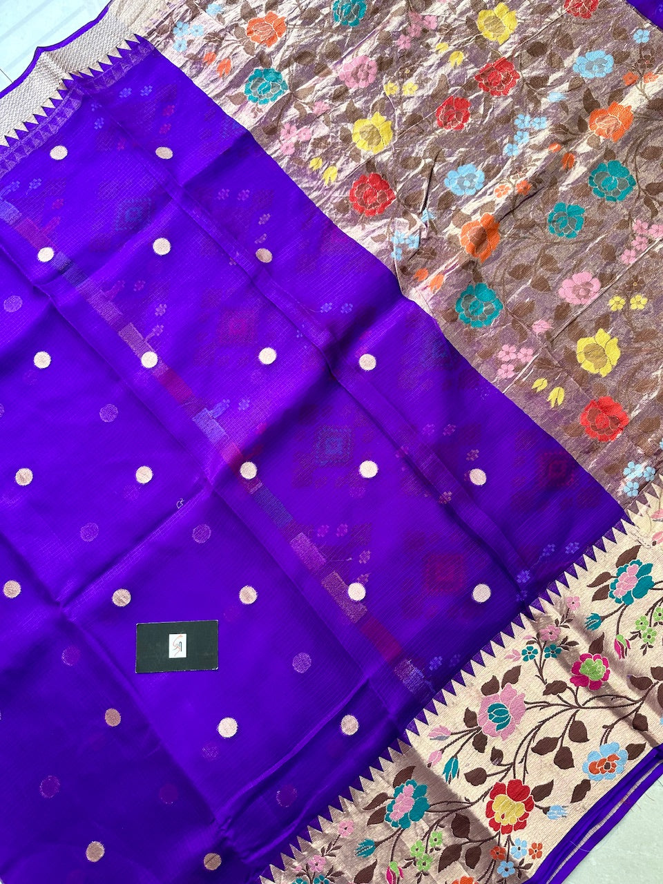 Pure Weaved Kota Silk Saree