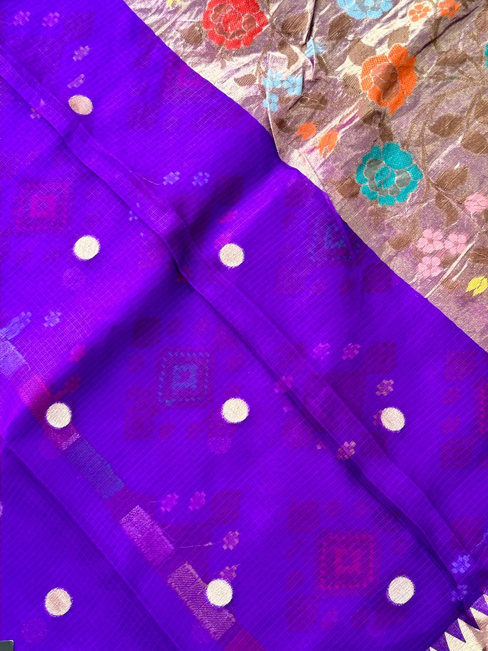 Pure Weaved Kota Silk Saree