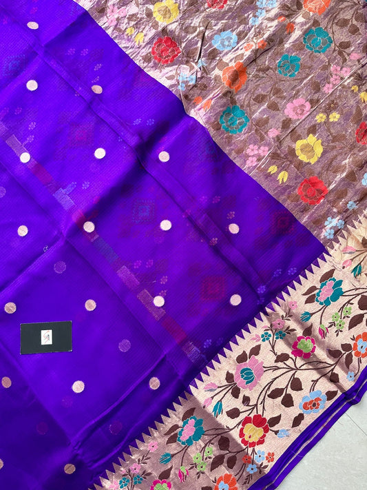 Pure Weaved Kota Silk Saree