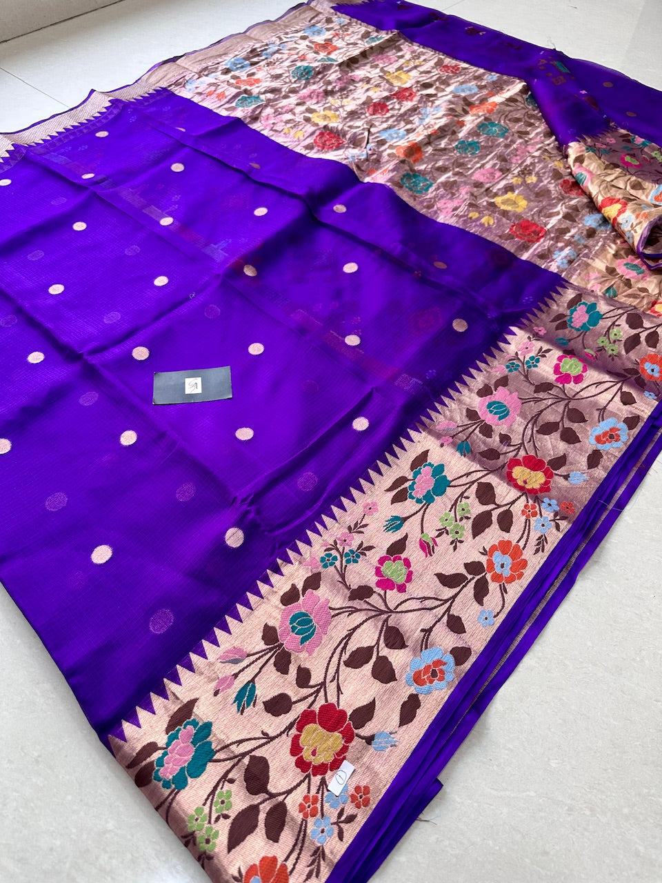 Pure Weaved Kota Silk Saree