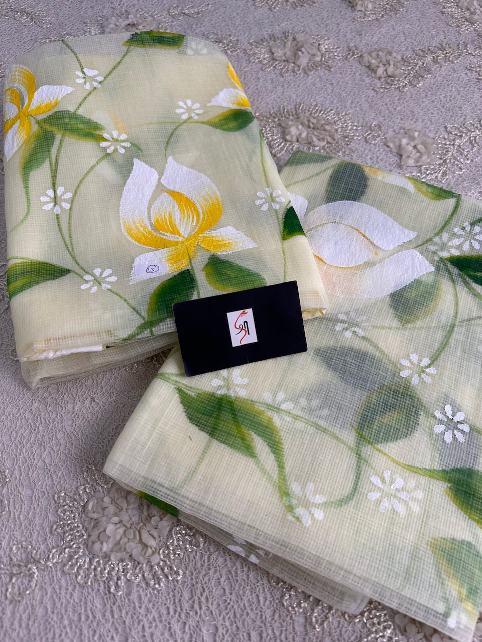 Handpainted Kota Cotton Doria Top N Dupatta (Suit)