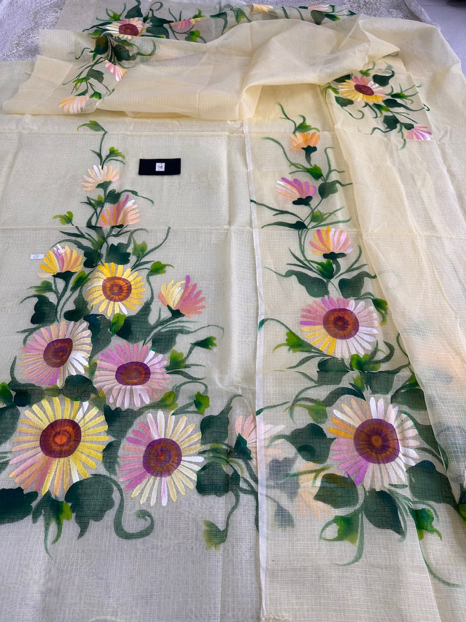 Handpainted Kota Cotton Doria Top N Dupatta (Suit)