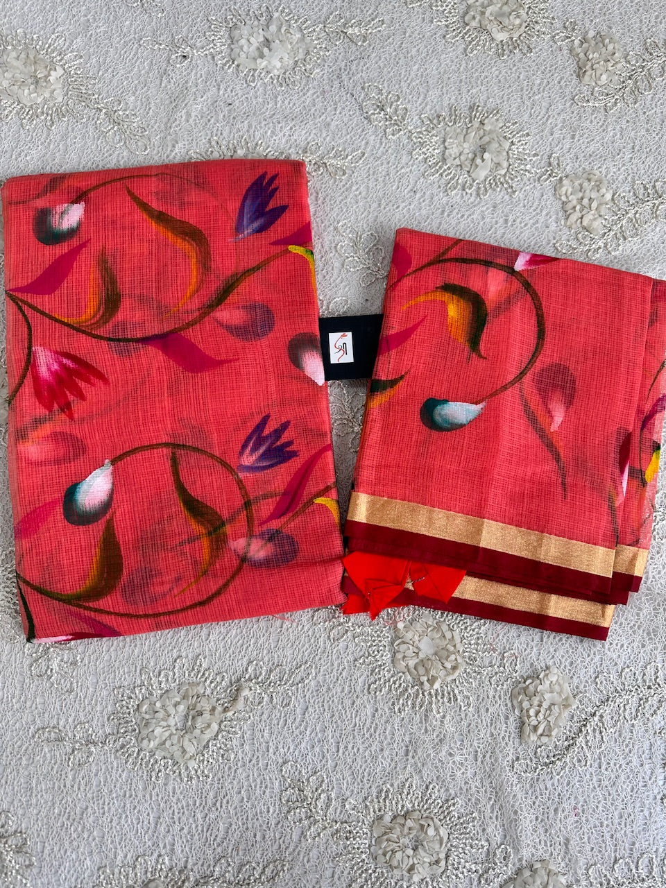 Handpainted Kota Cotton Doria Top N Dupatta (Suit)