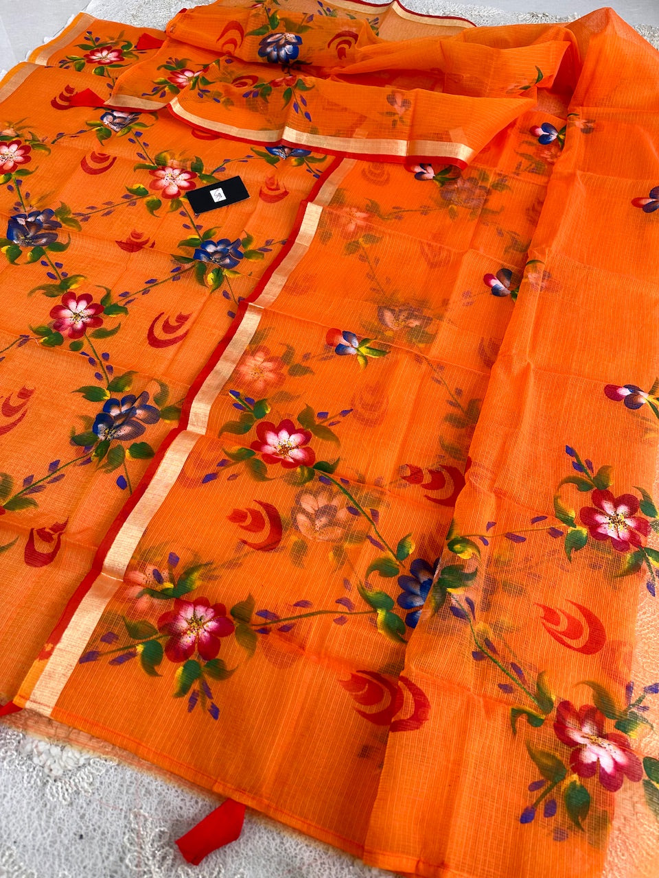 Handpainted Kota Cotton Doria Top N Dupatta (Suit)