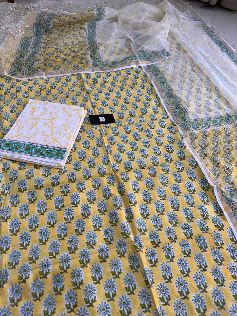 Pure HandBlock Printed Premium Cotton Suit