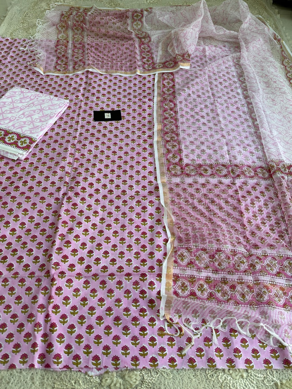 Pure HandBlock Printed Premium Cotton Suit