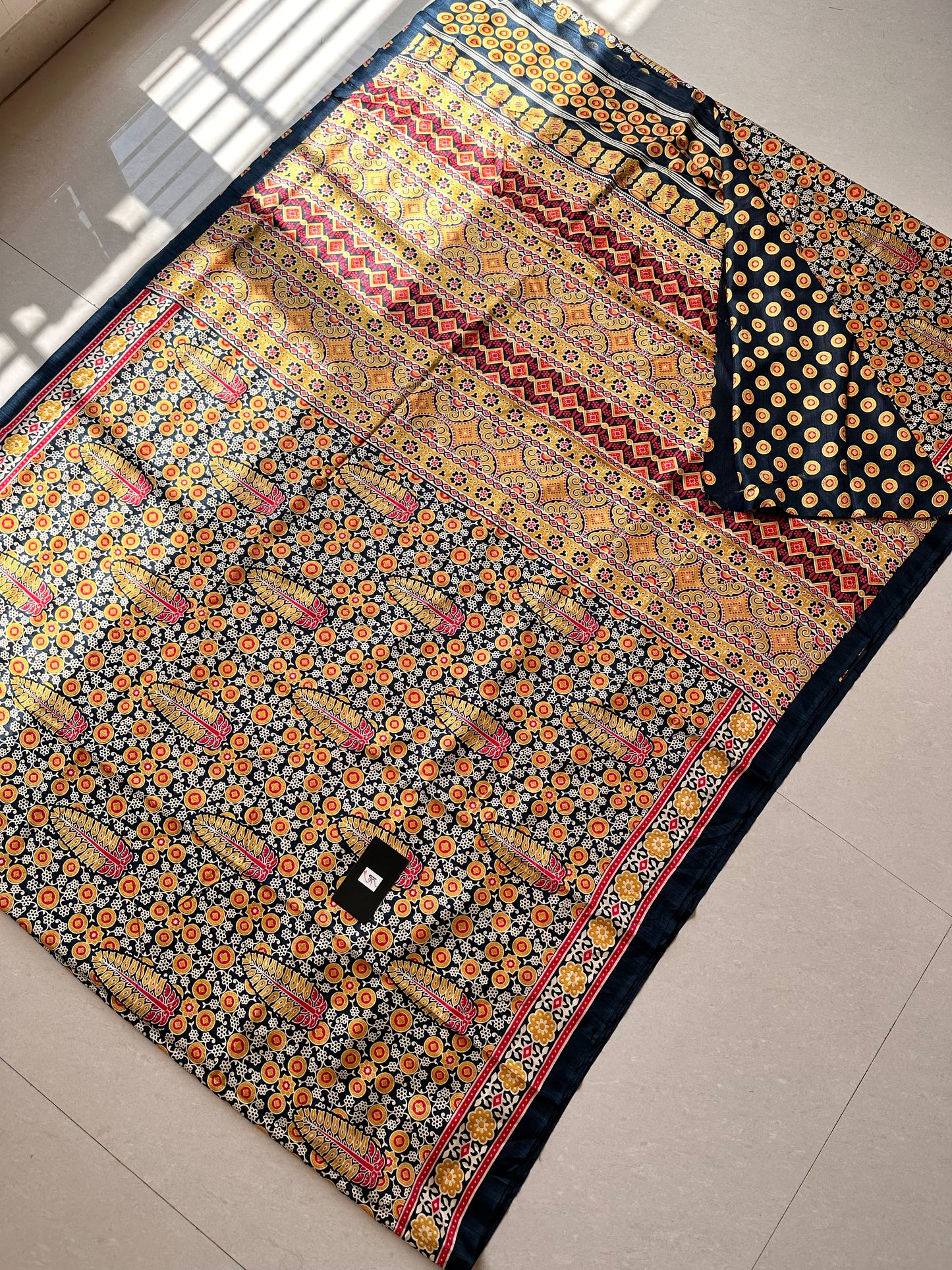 Semi Modal Tussar Silk Saree