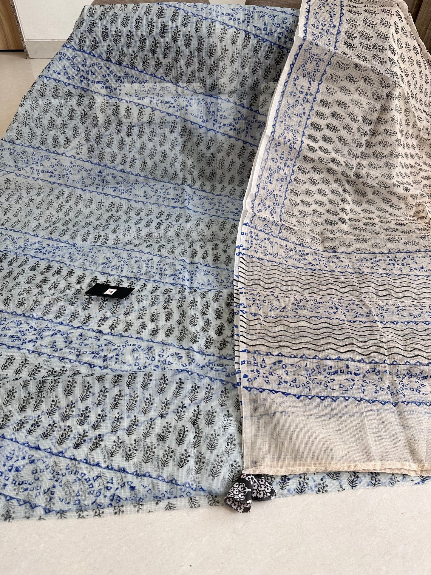 HandBlock Printed Kota Cotton Doria Suit