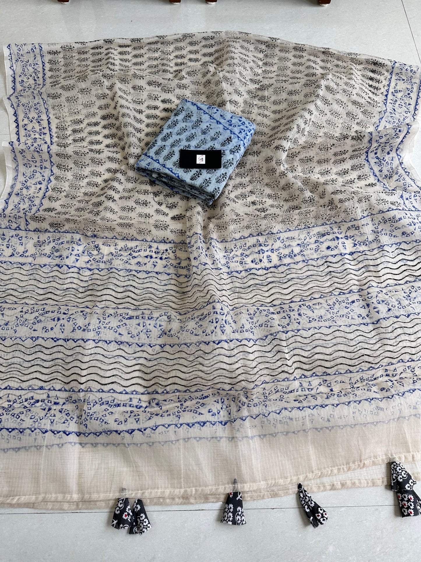 HandBlock Printed Kota Cotton Doria Suit