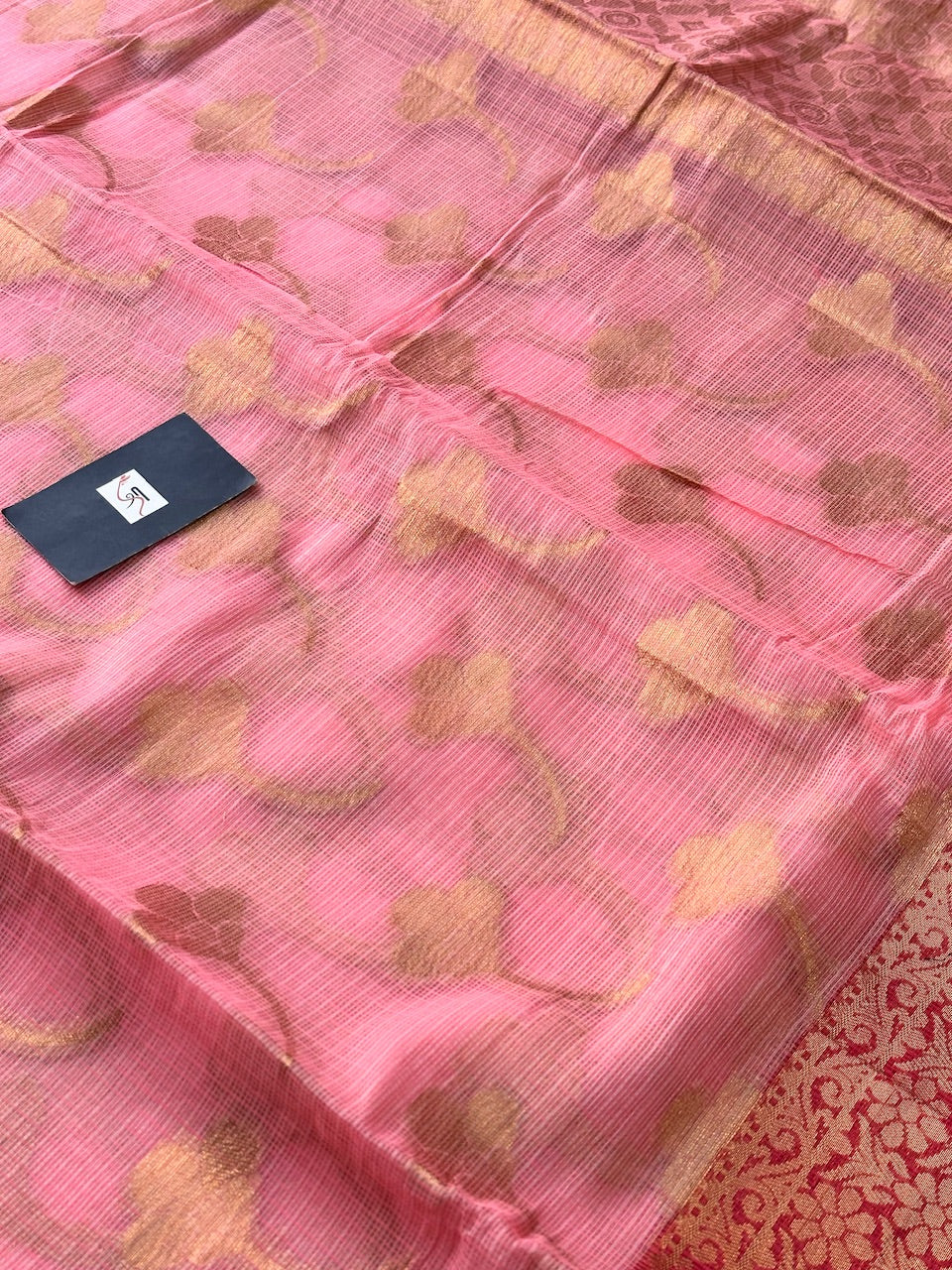 Weaved Kota Cotton Doria Saree