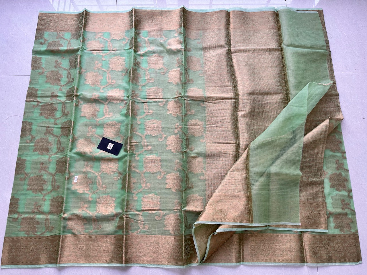 Weaved Kota Cotton Doria Saree