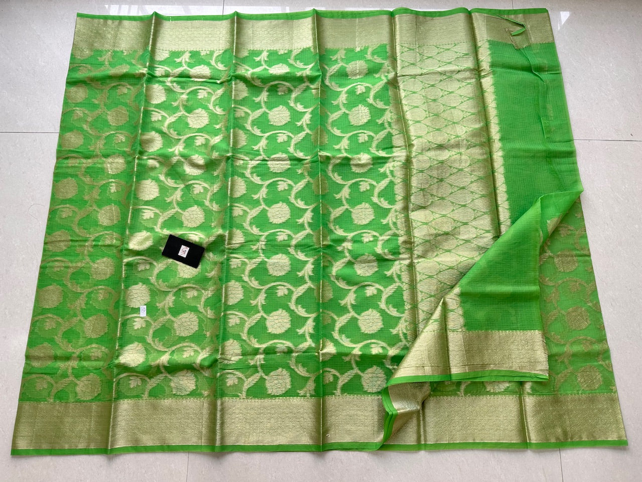 Weaved Kota Cotton Doria Saree