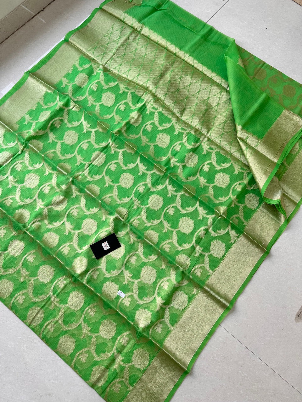 Weaved Kota Cotton Doria Saree