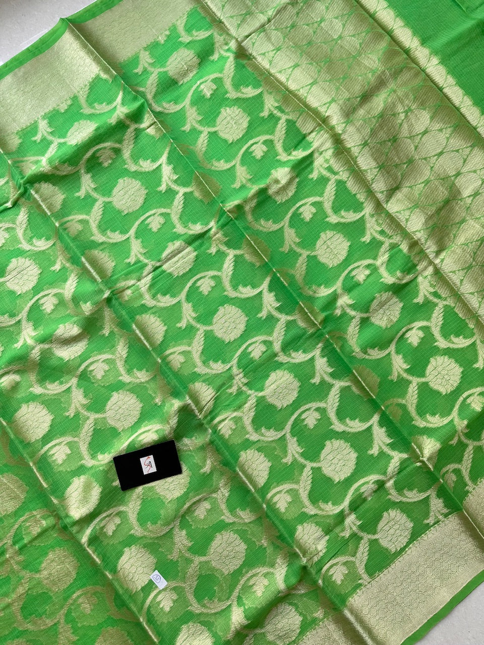 Weaved Kota Cotton Doria Saree