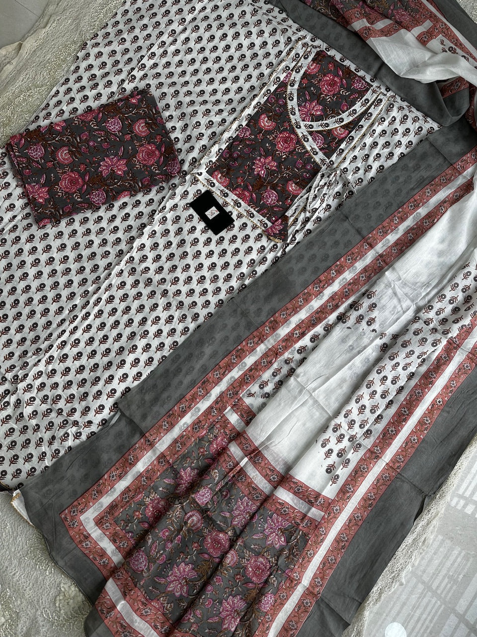 Pure HandBlock Printed Premium Cotton Suit