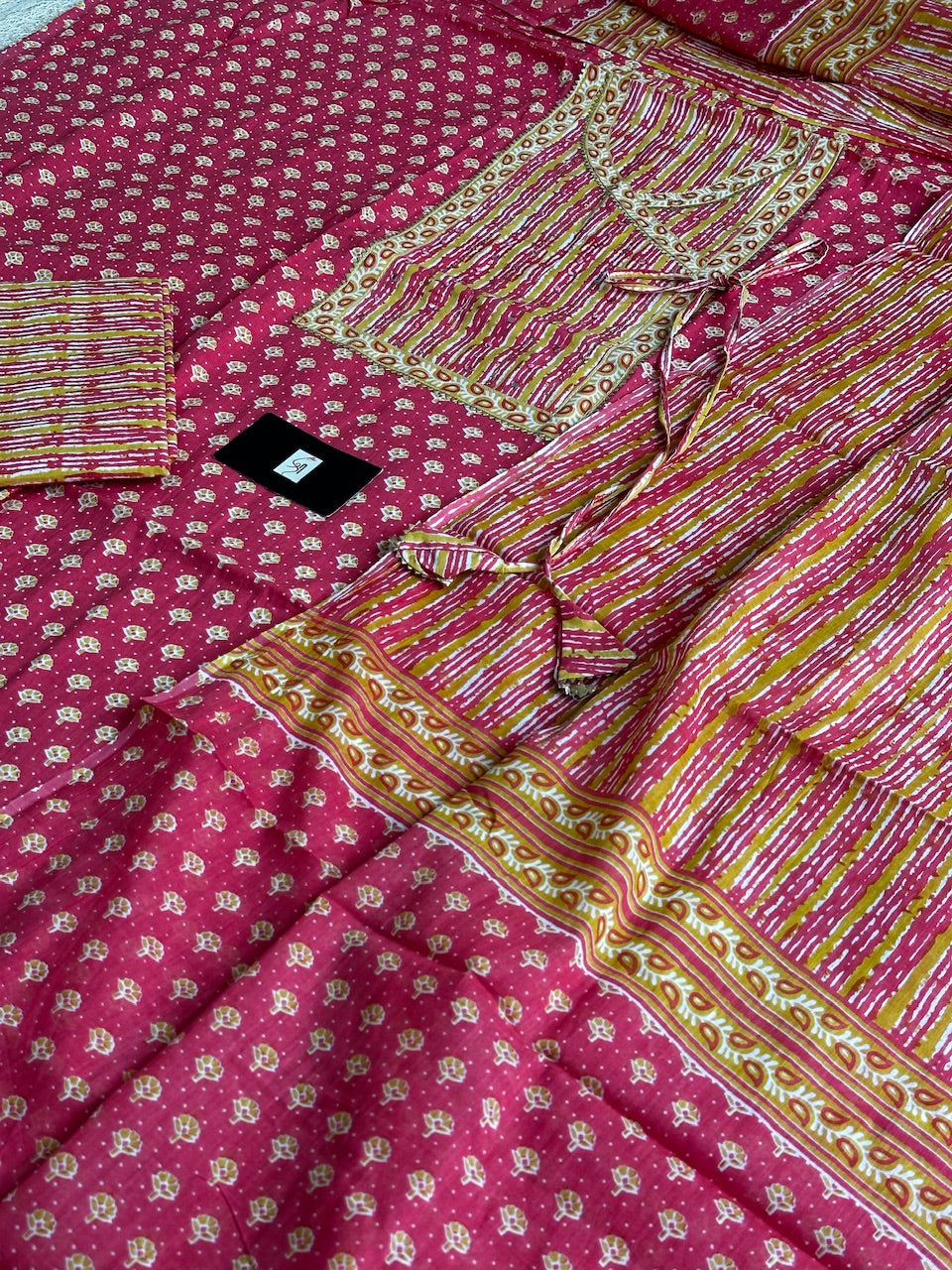 Pure HandBlock Printed Premium Cotton Suit