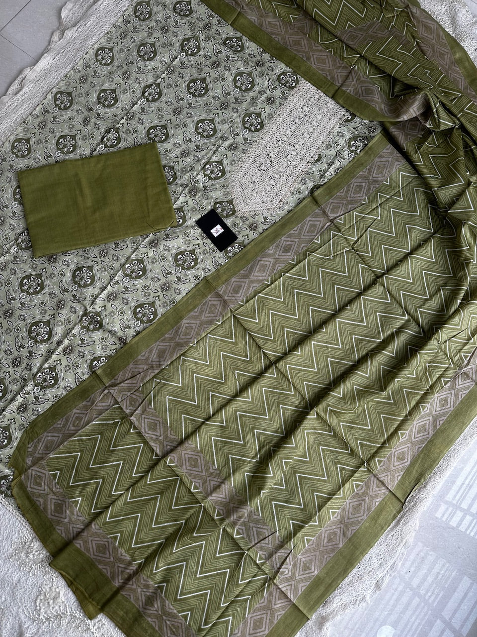 Pure HandBlock Printed Premium Cotton Suit