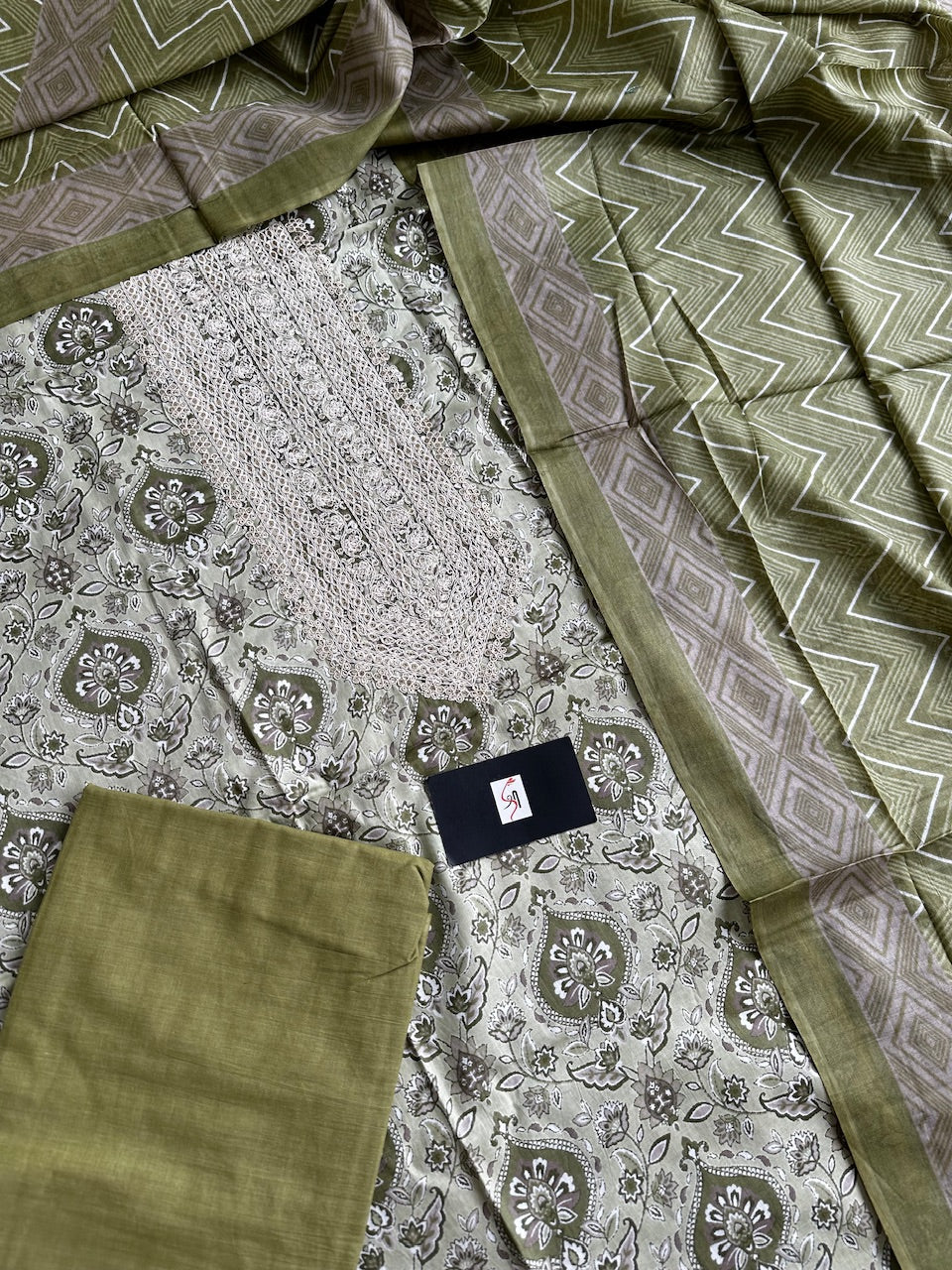 Pure HandBlock Printed Premium Cotton Suit