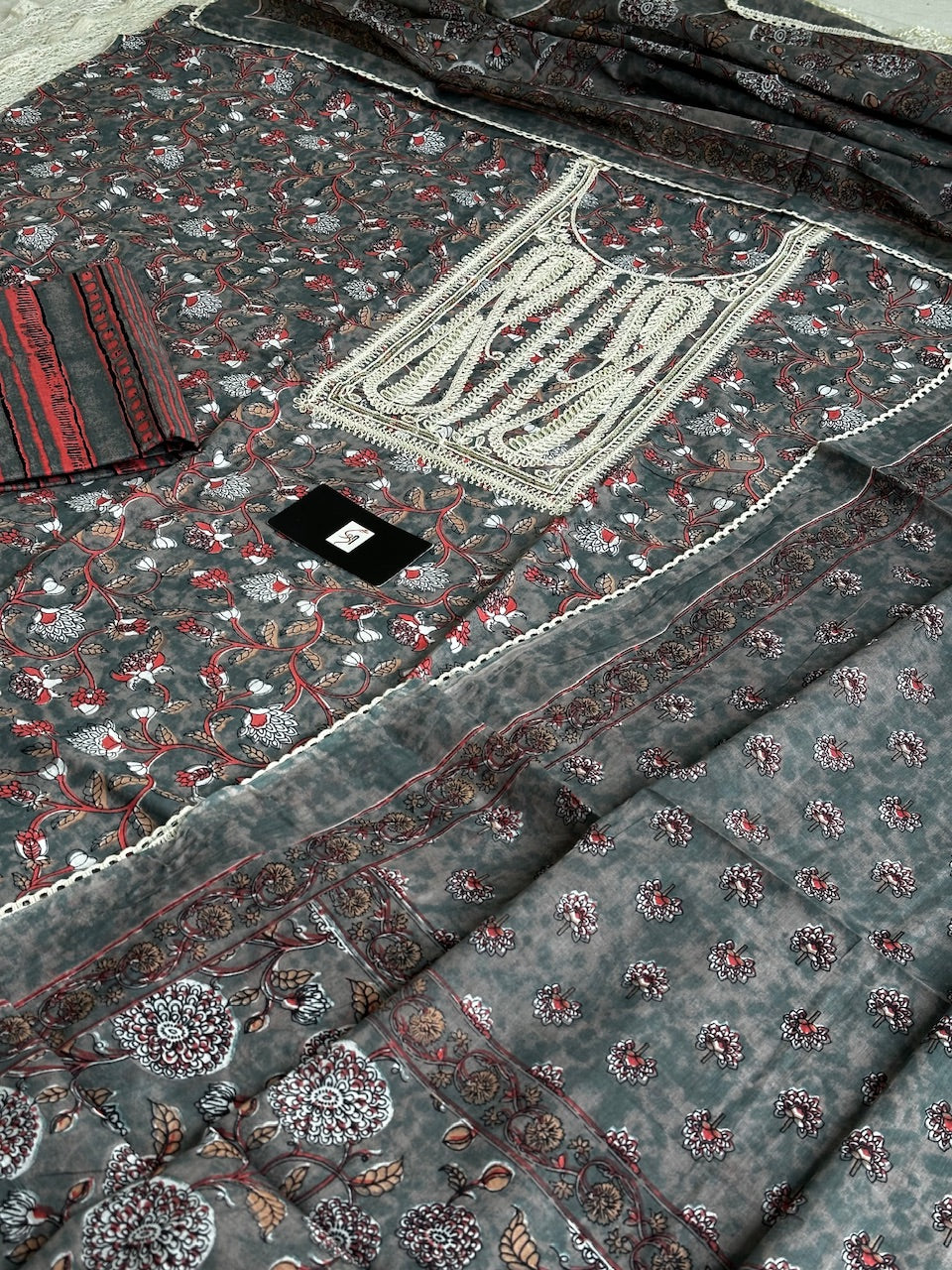 Pure HandBlock Printed Premium Cotton Suit