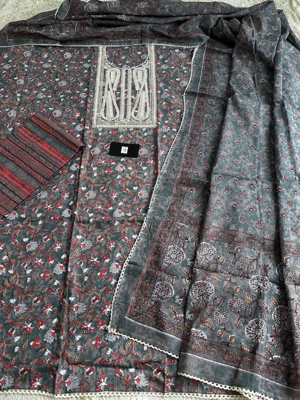 Pure HandBlock Printed Premium Cotton Suit