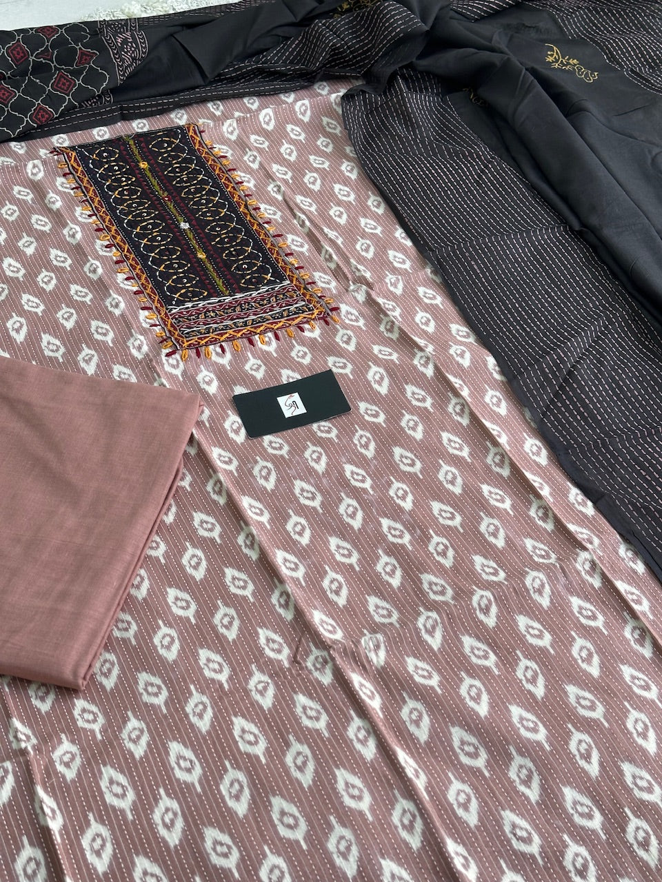 Pure HandBlock Printed Premium Weaved Cotton Suit