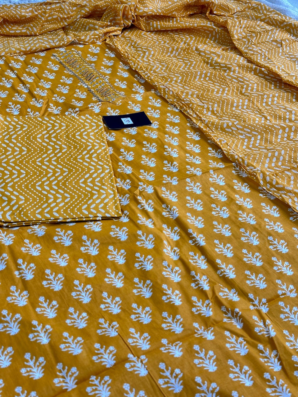 Pure HandBlock Printed Premium Cotton Suit