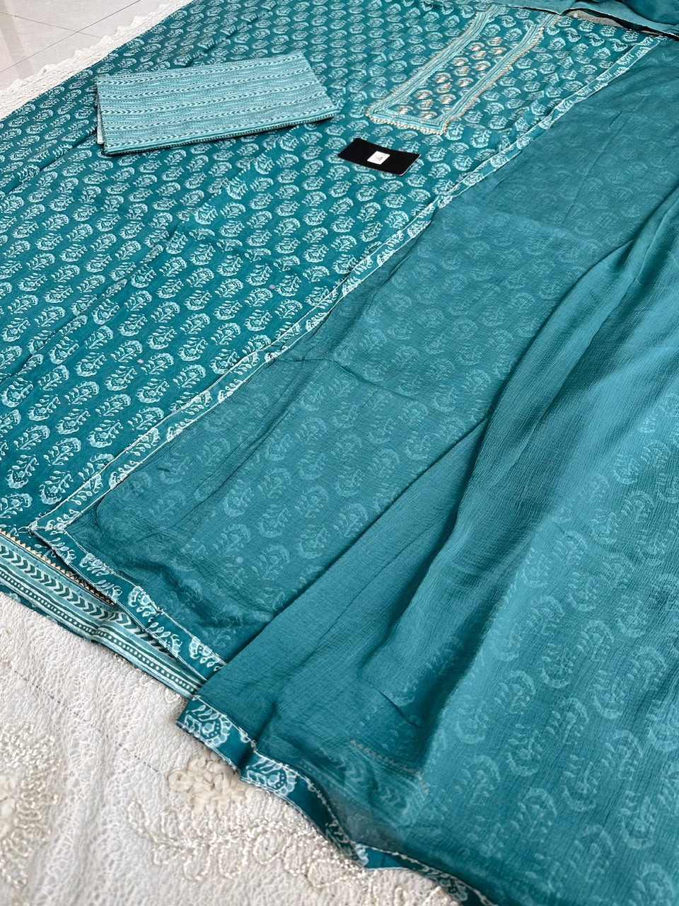 Pure HandBlock Printed Premium Cotton Suit