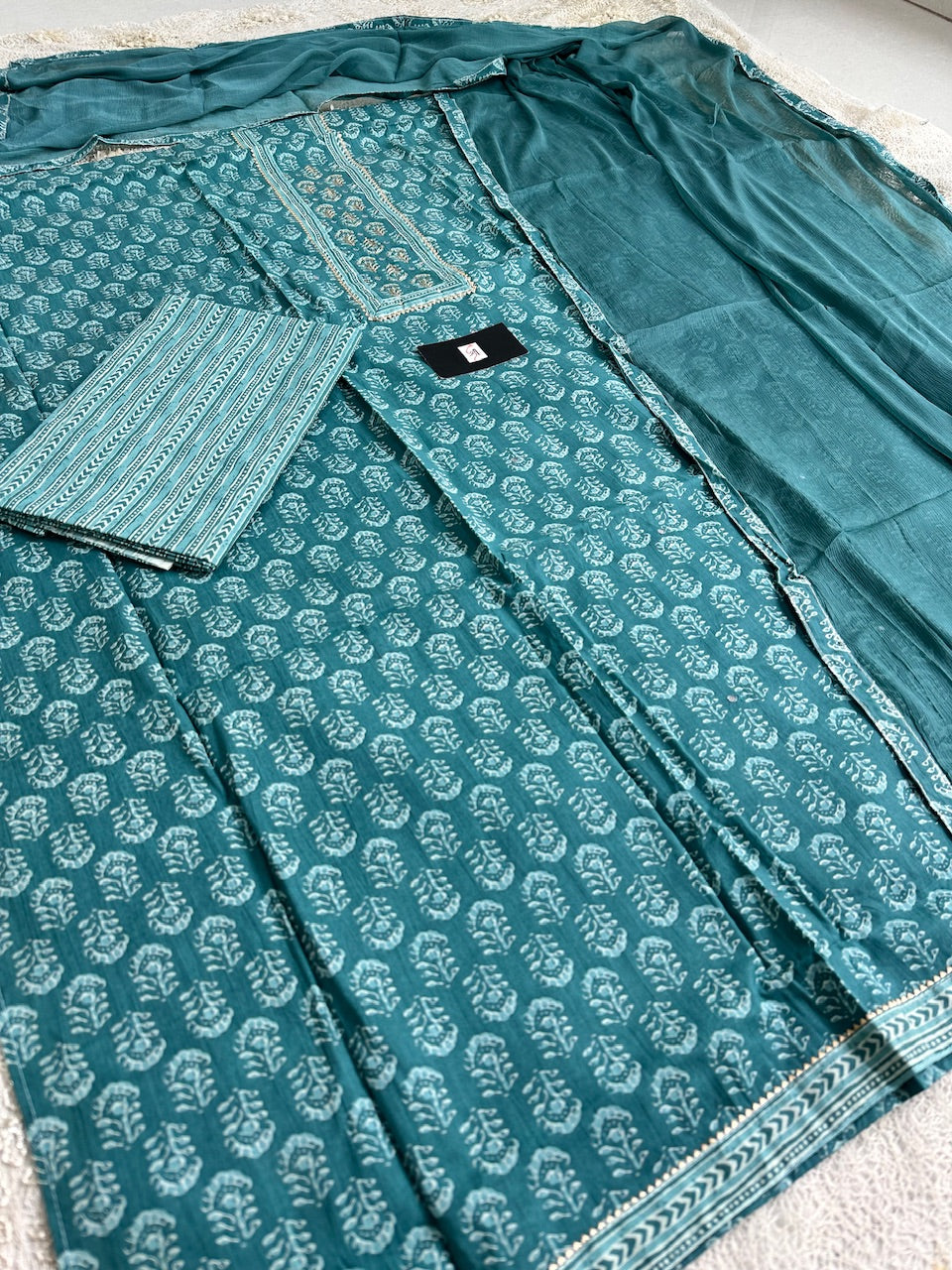 Pure HandBlock Printed Premium Cotton Suit