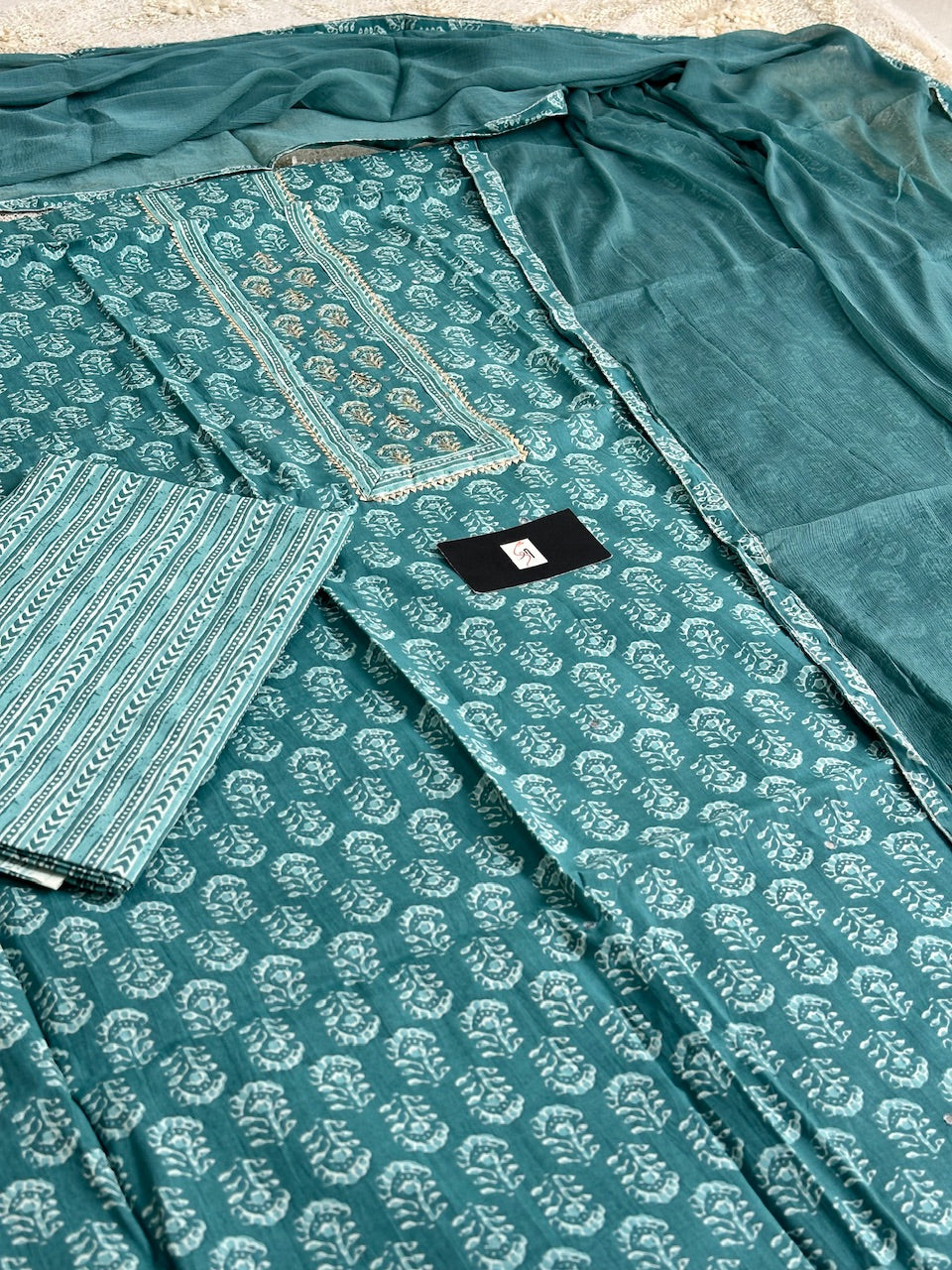 Pure HandBlock Printed Premium Cotton Suit